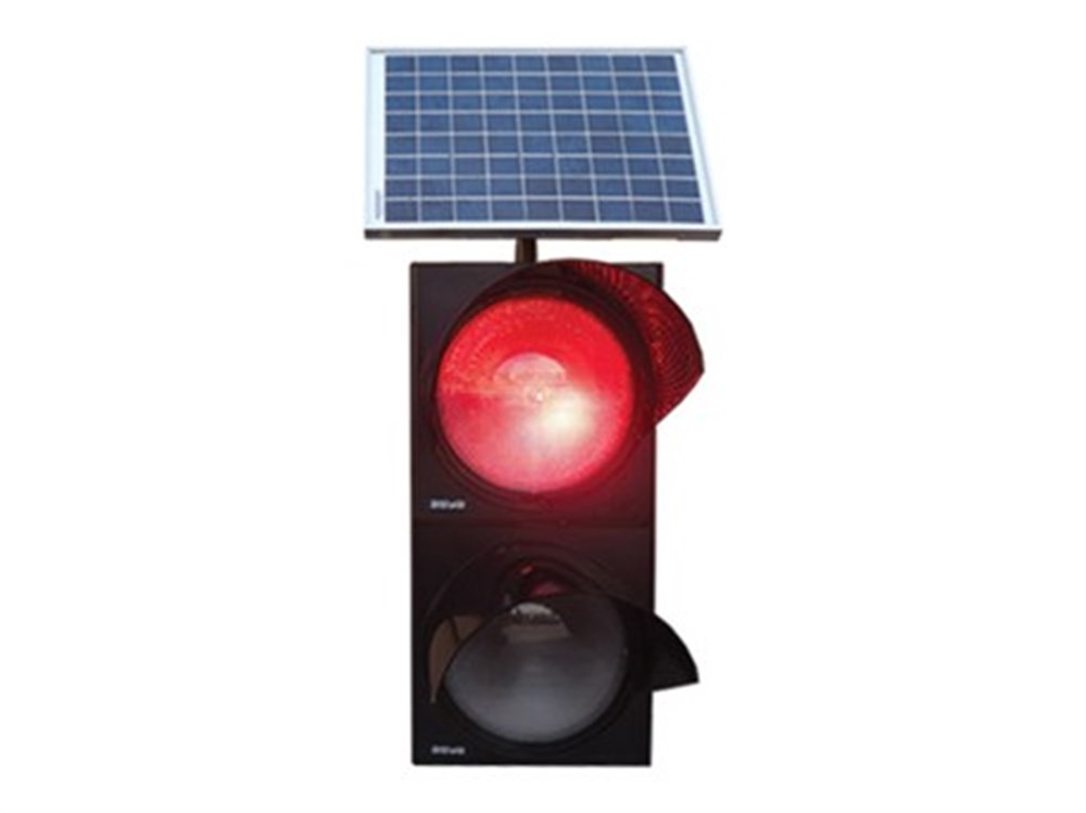 Double 30 cm Solar LED Flashing Light (Black Case) Double 30 cm Solar LED Flashing Light (Black Case)