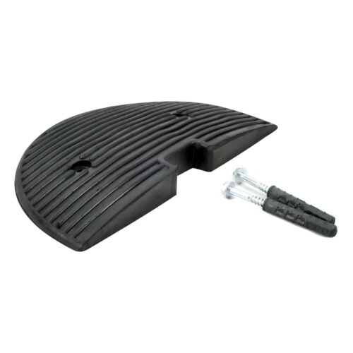 ECO-Rubber Speed Bump Endcap 40 x 20 x 4 cm