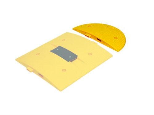 Speed Bump with Cat Eyes Cover 25 x 50 x 4,5 cm