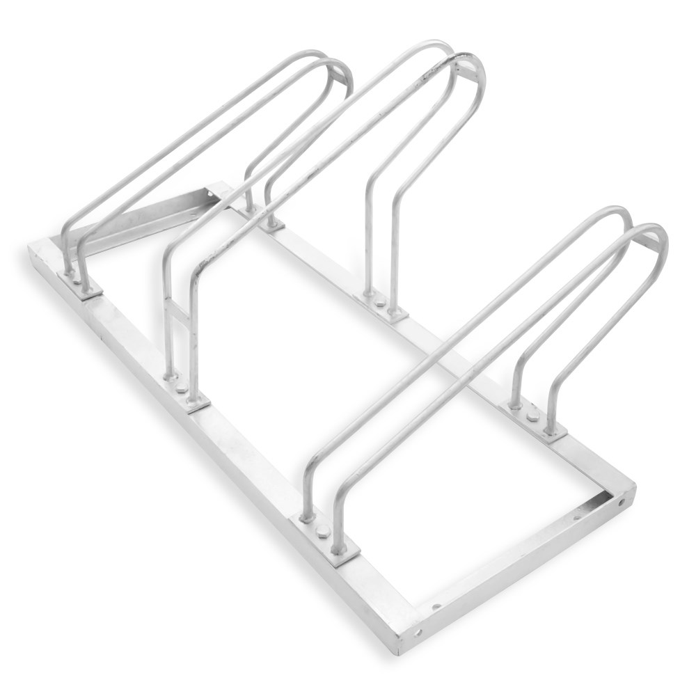 Three Bike Parking Rack 40 x 105 cm