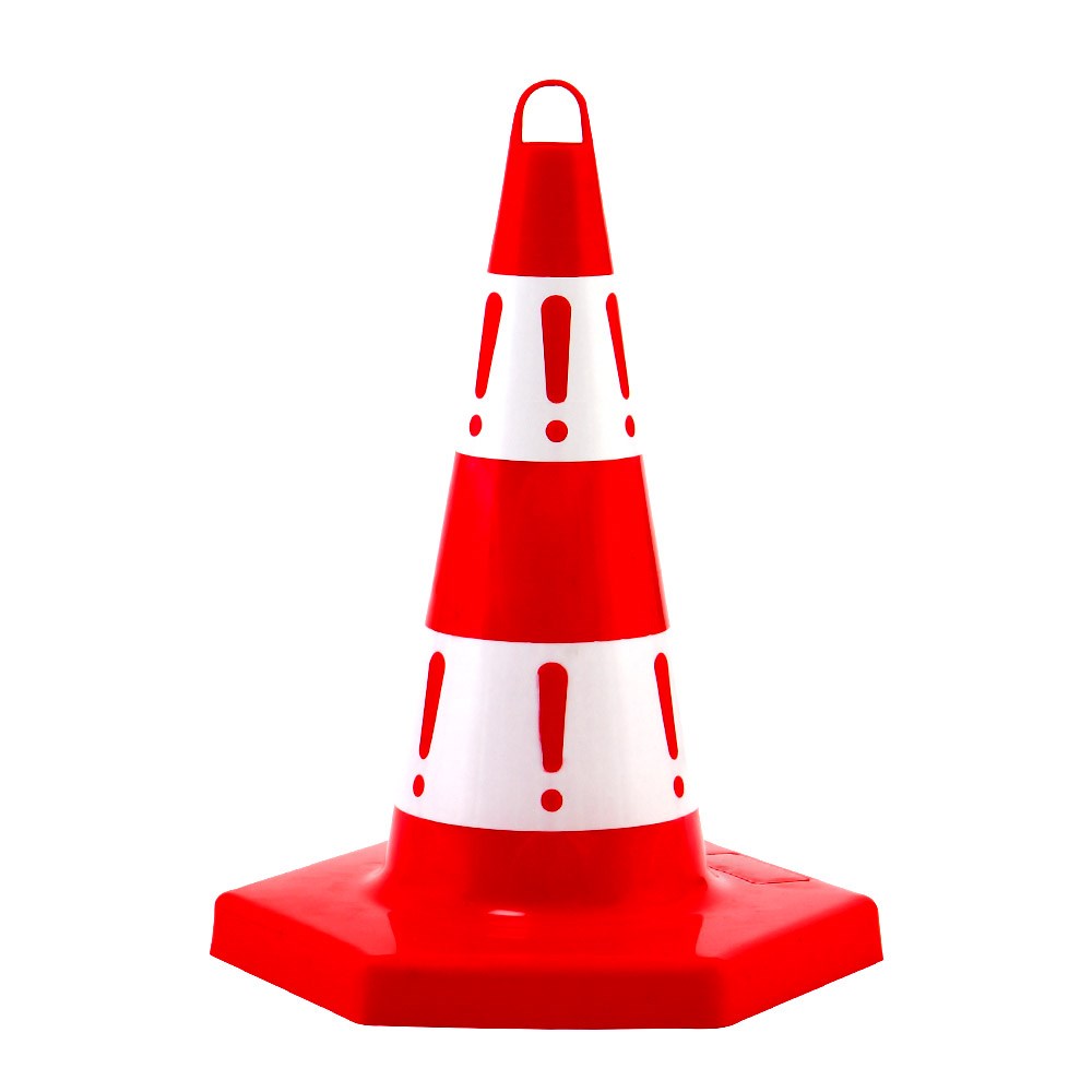 Eco Traffic Cone With Reflective Collar 50 cm Eco Traffic Cone With Reflective Collar 50 cm