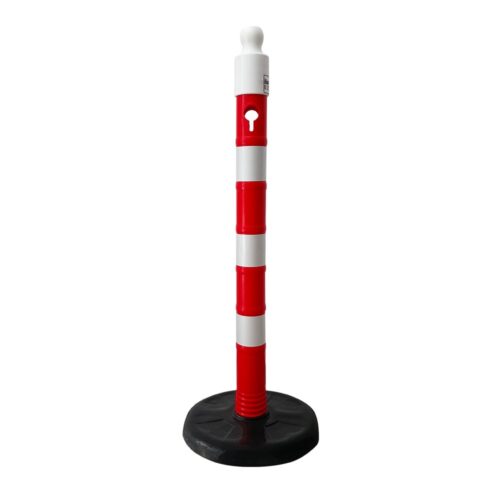 Delineator Post with Reflector 8 x 110 cm-Red