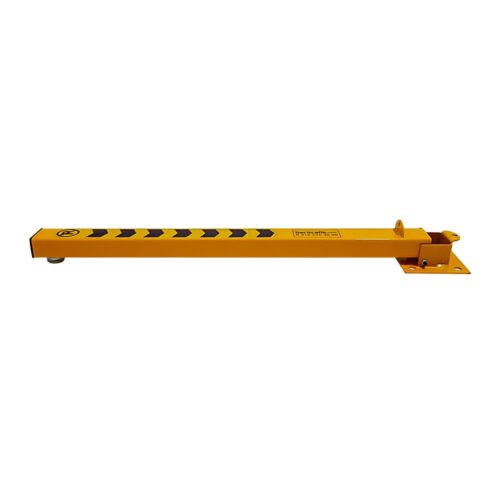 Fold Down Parking Post with Padlock - 75 cm