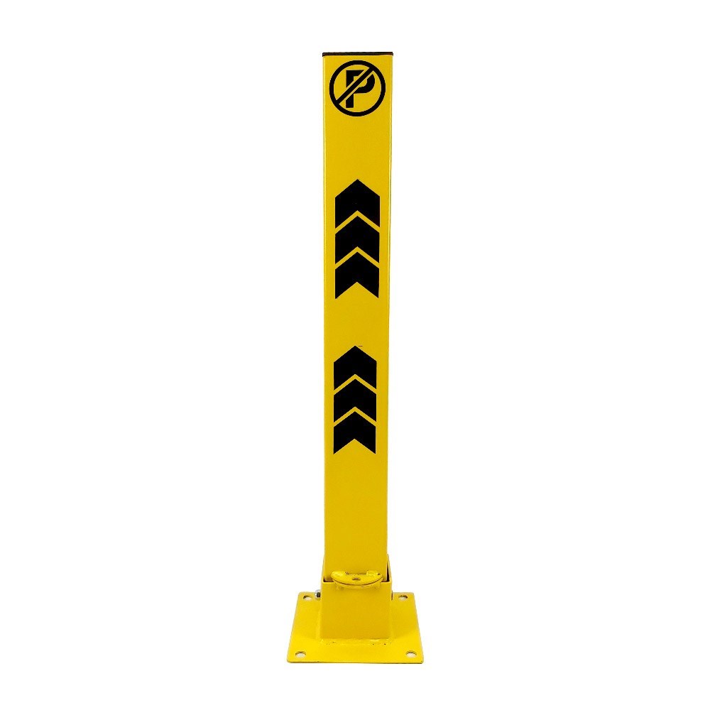 Foldable Parking Post with Padlock - 75 cm