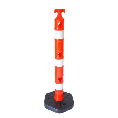 Delineator Post with Rubber Weight 11 x 120 cm
