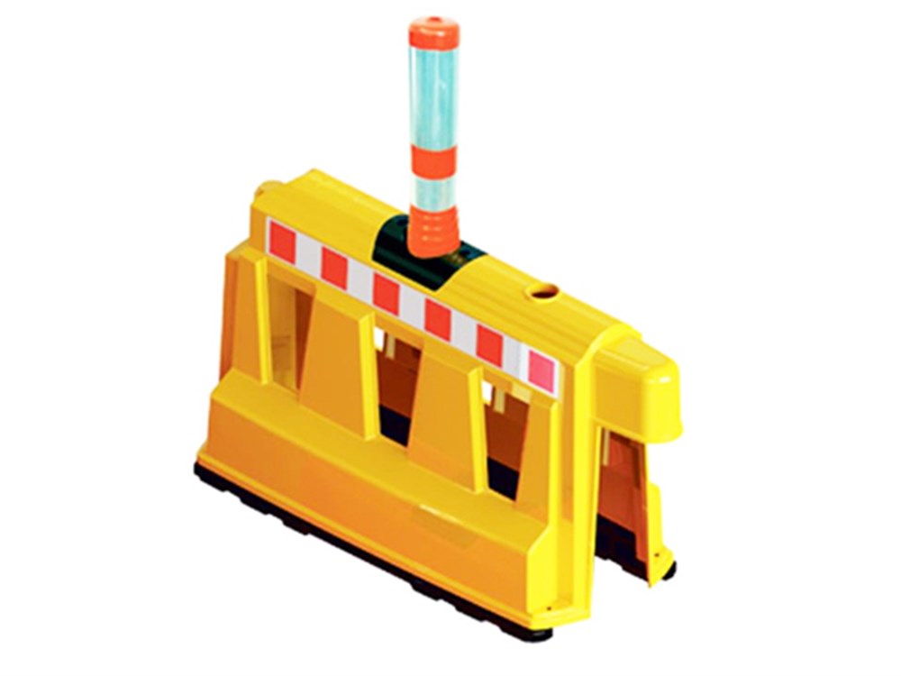 Road Safety Barrier with Delineator 40 x 100 x 60 cm Road Safety Barrier with Delineator 40 x 100 x 60 cm