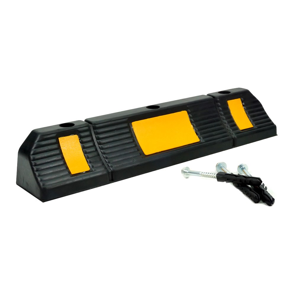 Rubber Car Stopper 60 x 12 x 10 cm