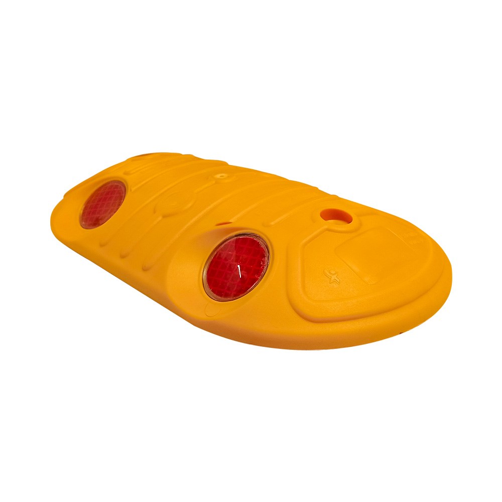 Oval Plastic Road Stud with Reflector