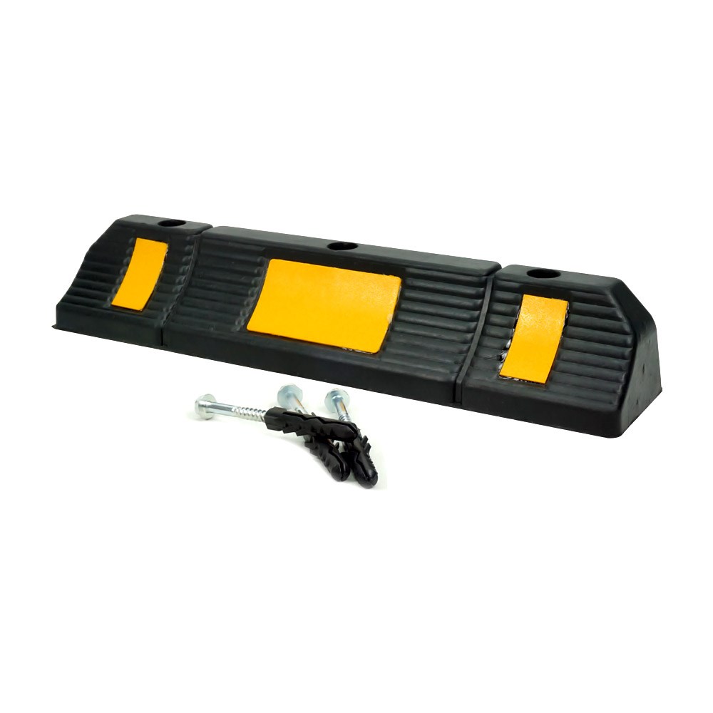 Rubber Car Stopper 60 x 12 x 10 cm