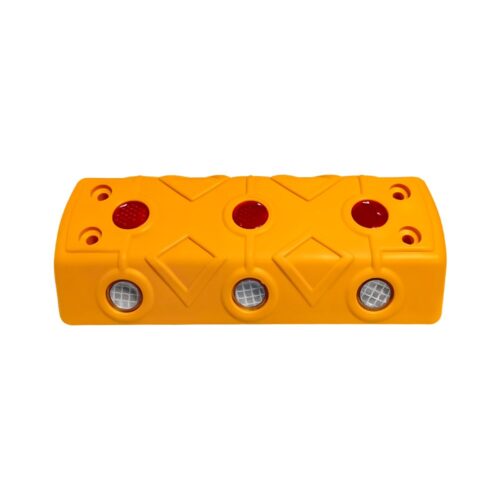Rectangular Plastic Road Stud with Reflector