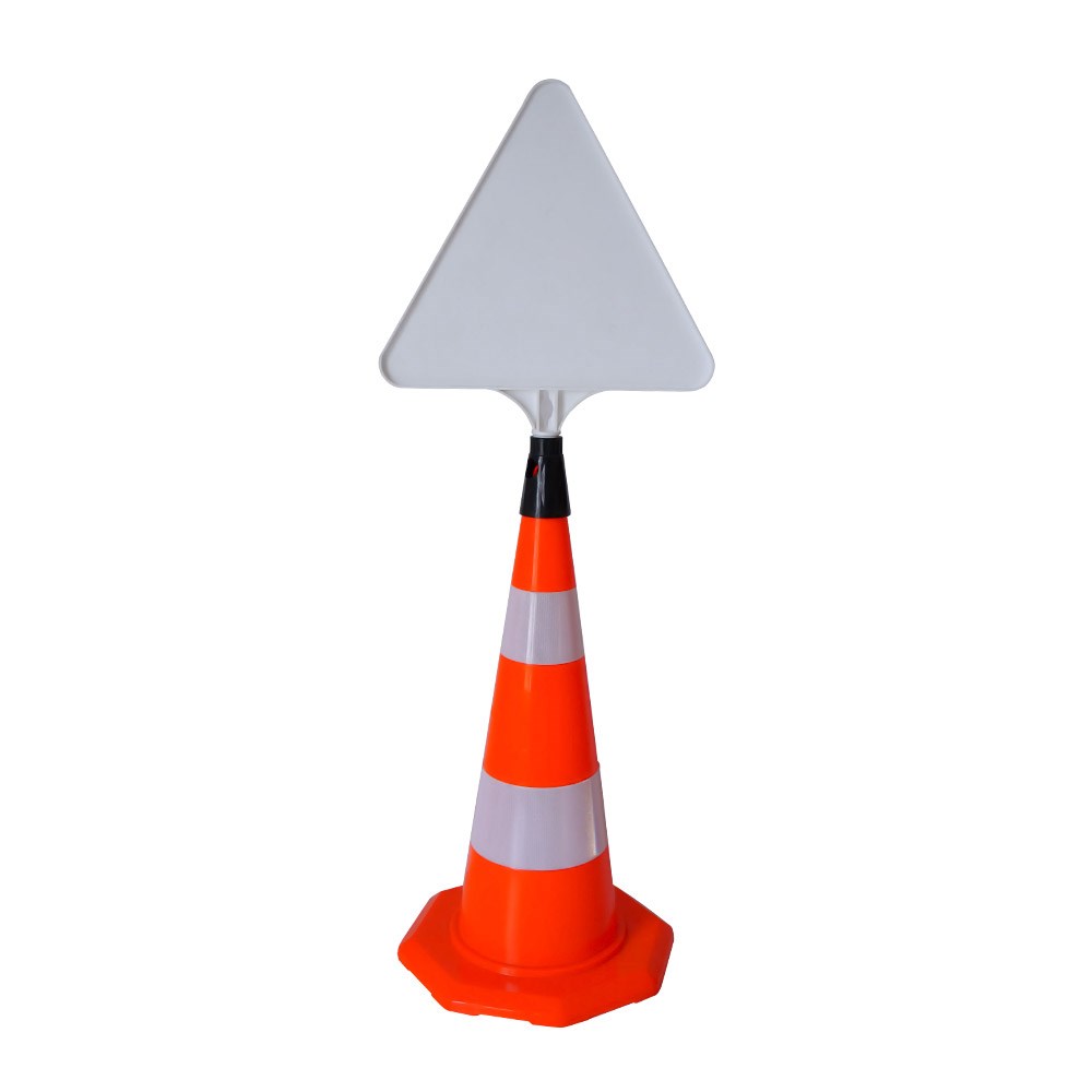 pvc-traffic-cone-with-2-reflective-collars-70 cm-f6e4 PVC Traffic Cone with 2 Reflective Collars 70 cm