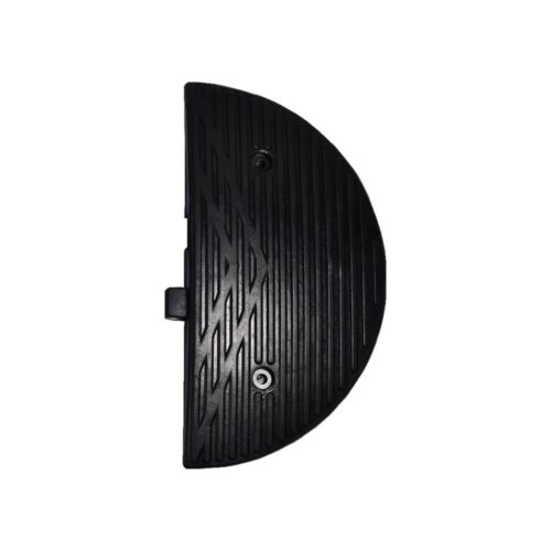 Rubber Speed Bump with Reflective Endcap