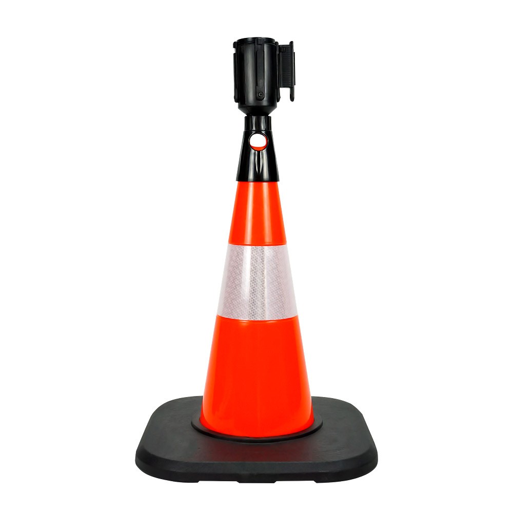 PVC Traffic Cone with Reflective Collar and Weighted Base 50 cm