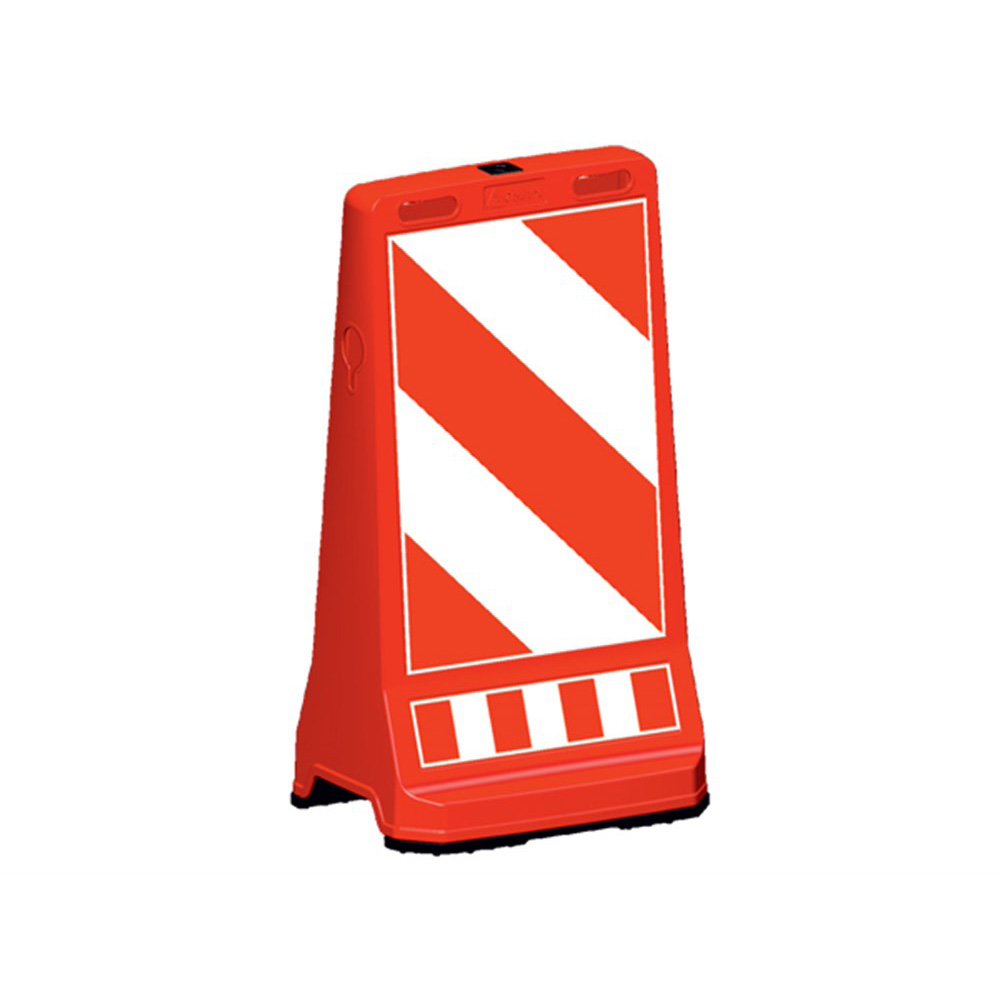 A - Shaped Media & Safety Bollard 90 x 49.5 x 39.5 cm A - Shaped Media & Safety Bollard 90 x 49.5 x 39.5 cm