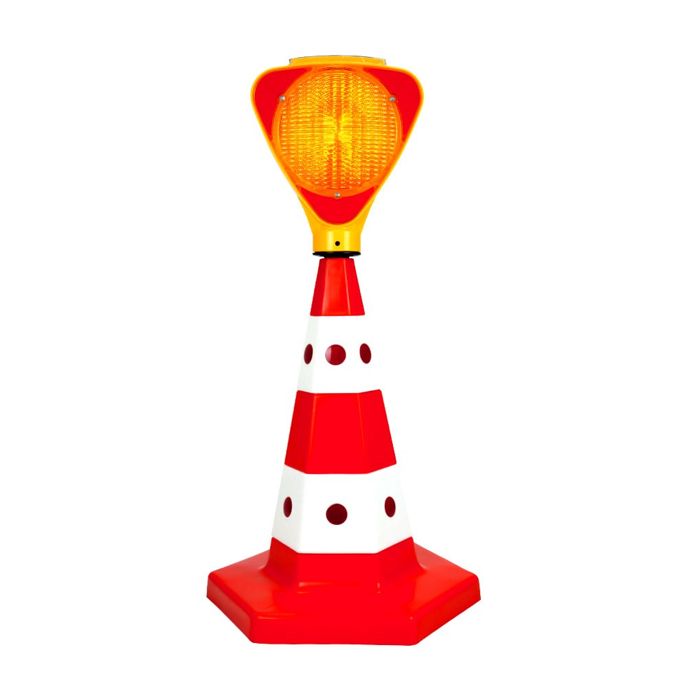 classic-traffic-cone-with-cat’s-eye-50 cm-6a1d Classic Traffic Cone with Cat’s Eye 50 cm