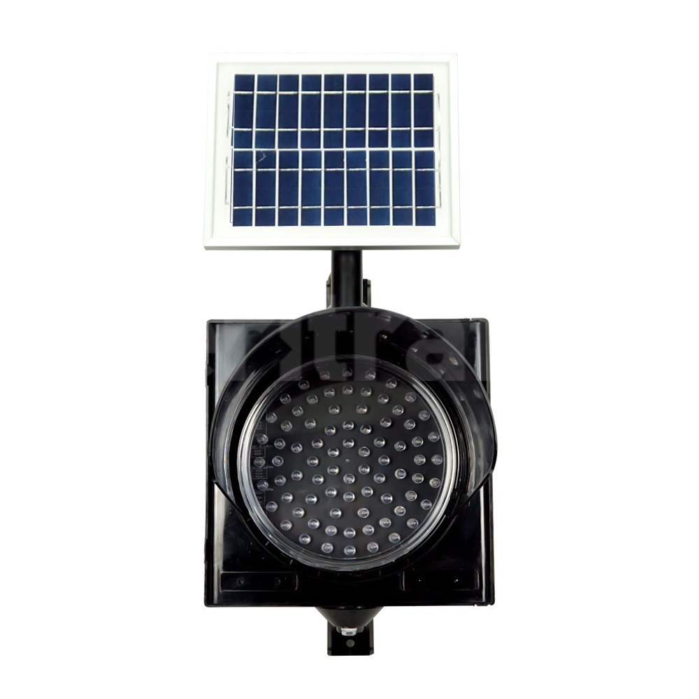 Solar Powered LED Flashing Light - 300 mm (Black Case) Solar Powered LED Flashing Light - 300 mm (Black Case)