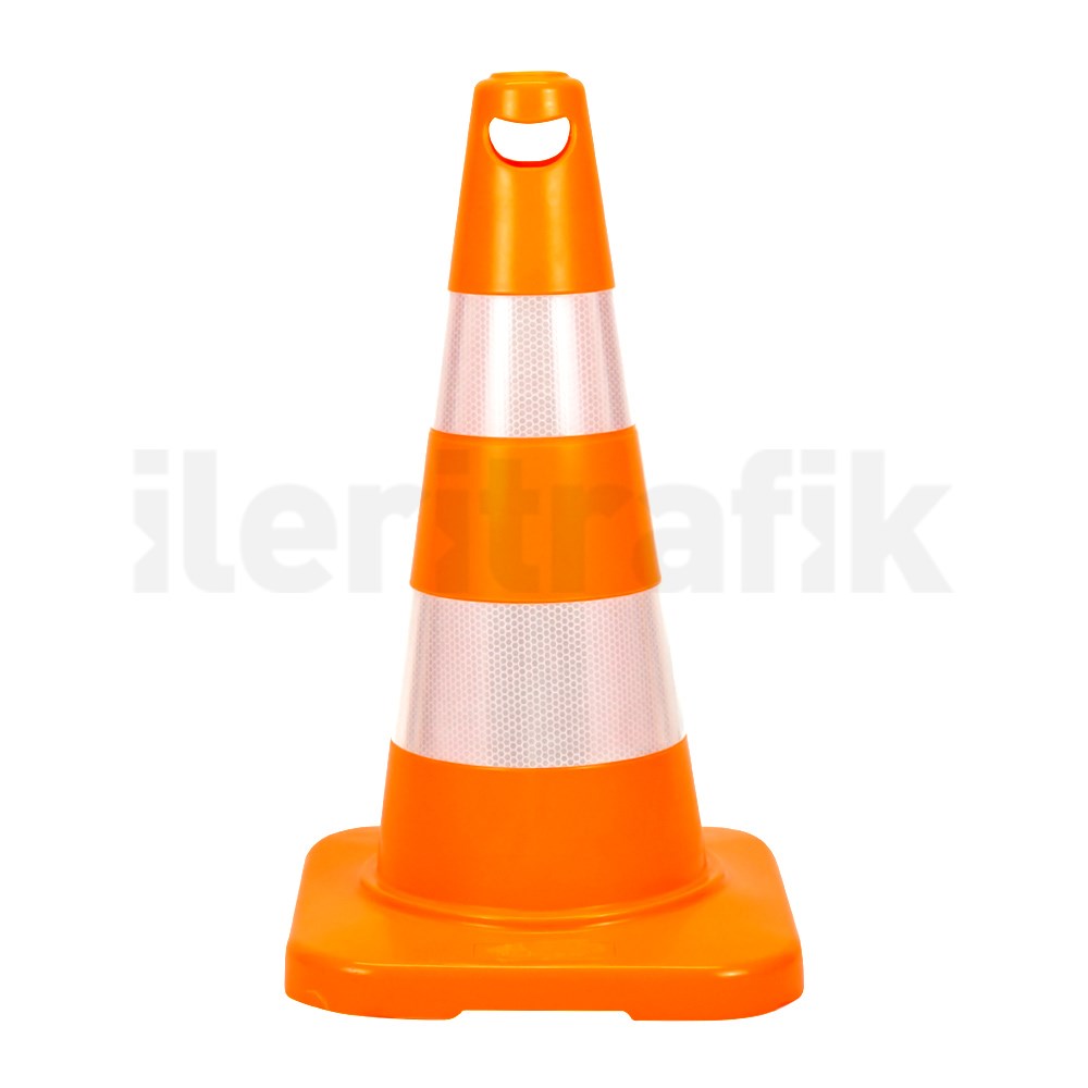 Traffic Cone with 2 Reflective Collars 50 cm Traffic Cone with 2 Reflective Collars 50 cm