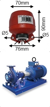 universal buzzer dimensions