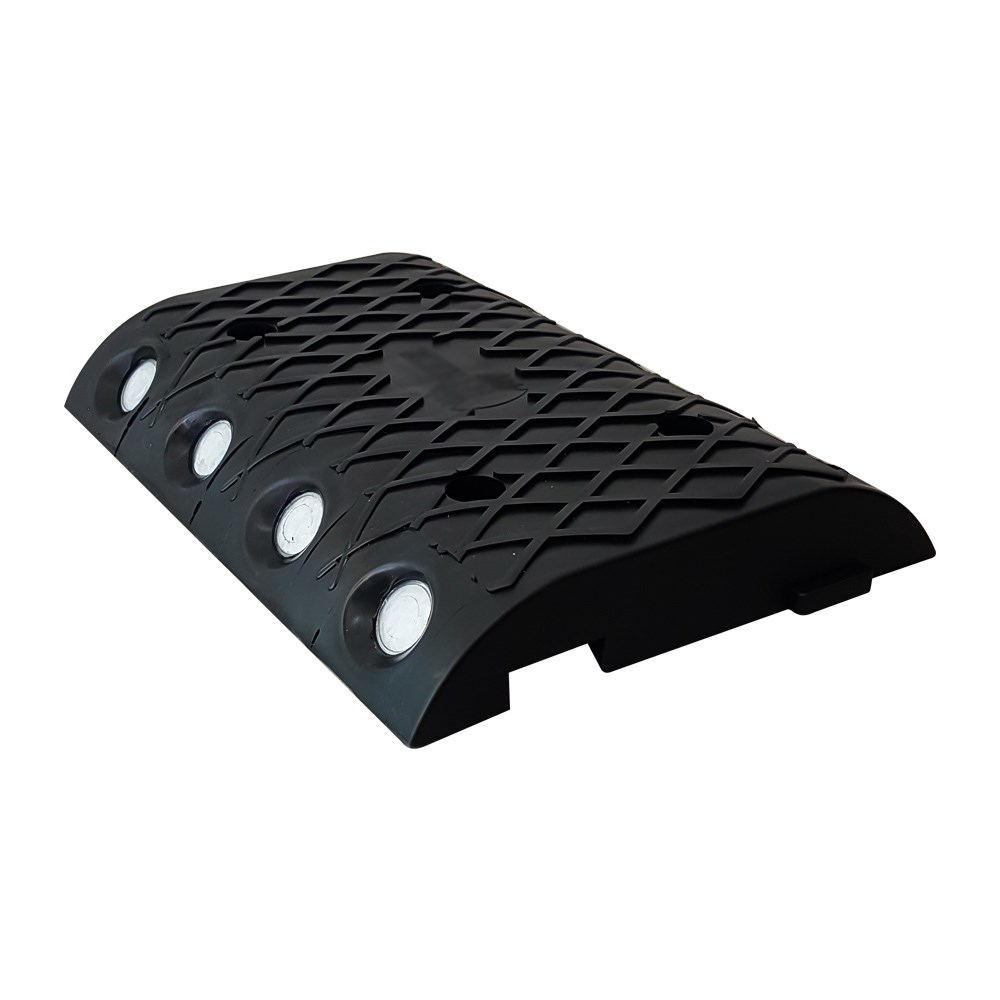 Black Plastic Speed Bump-4 Black Plastic Speed Bump