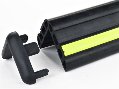 Rubber Corner Guard Set (100 x 8 x 8 cm + 2 End Caps)