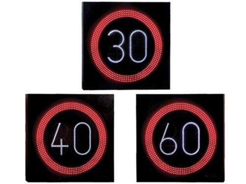 LED Max Speed Limit Sign