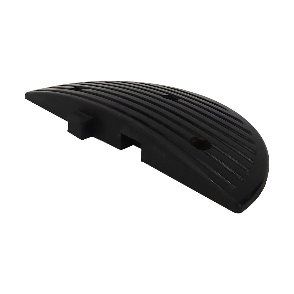 ECO-Rubber Speed Bump Endcap 40 x 30 x 4,5 cm