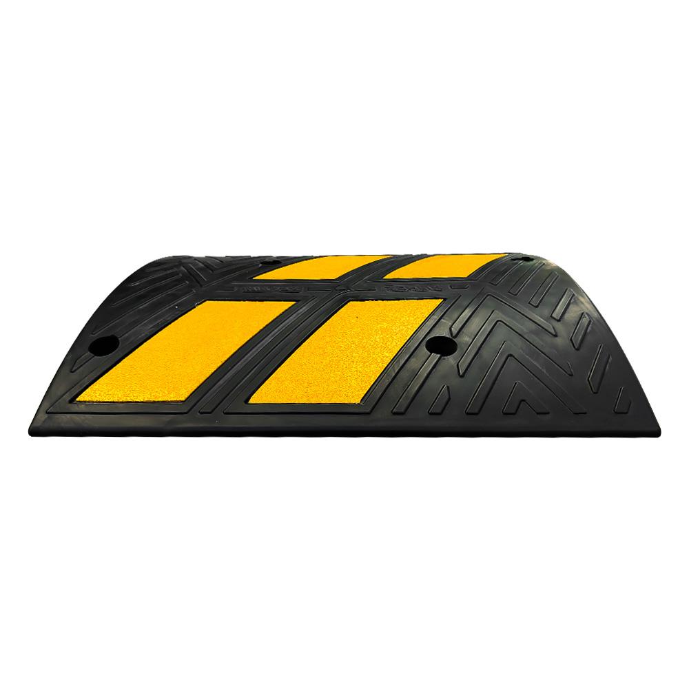 Compound Speed Bump with 4 Diagonal Reflectives 50 x 40 x 4 cm-2 Compound Speed Bump with 4 Diagonal Reflectives 50 x 40 x 4 cm