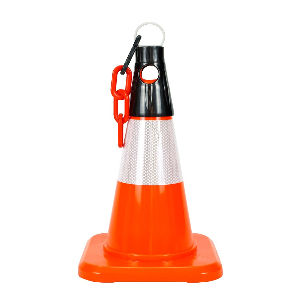pvc-traffic-cone-with-reflective-collar-32 cm-ea15 PVC Traffic Cone with Reflective Collar 32 cm