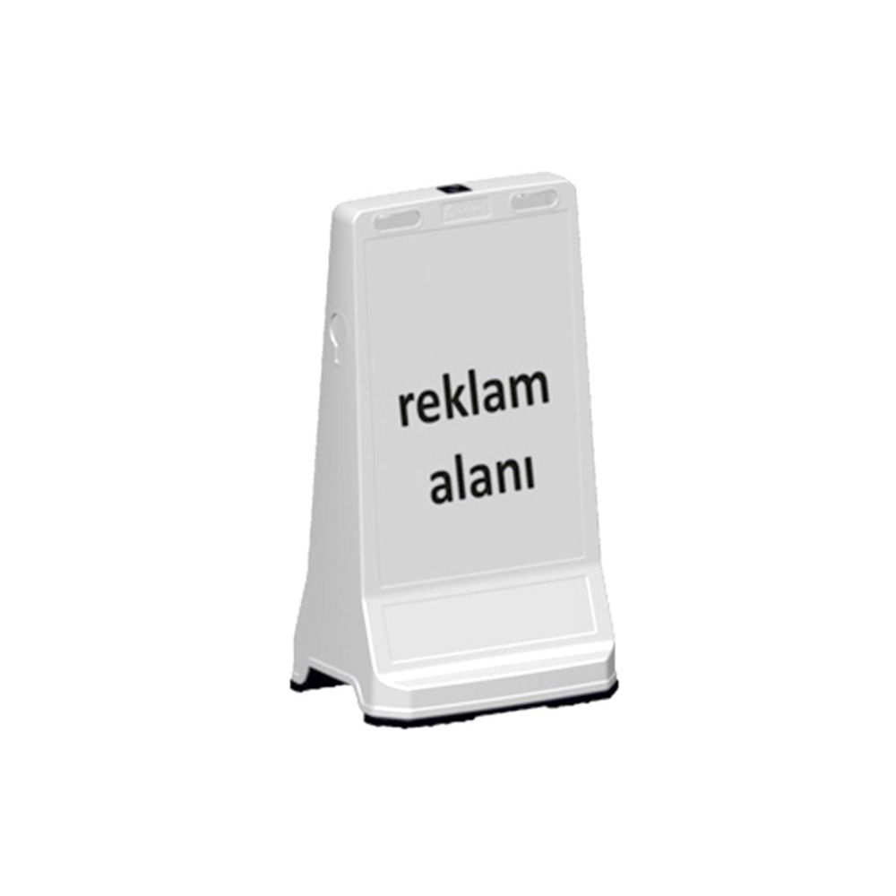 A - Shaped Media & Safety Bollard 90 x 49.5 x 39.5 cm A - Shaped Media & Safety Bollard 90 x 49.5 x 39.5 cm