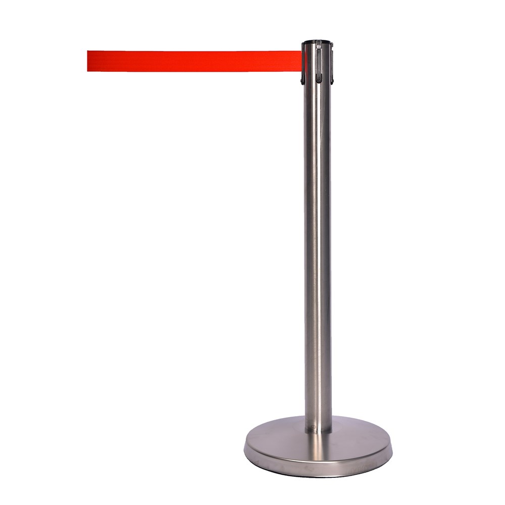 retractable-belt-barrier-stand–chromed-9da423 Retractable Belt Barrier Stand – Chromed
