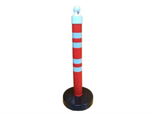Delineator Post with Plastic Weight 10 x 120 cm