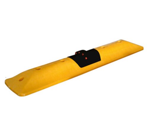 Plastic Road Separator with Cat's Eyes