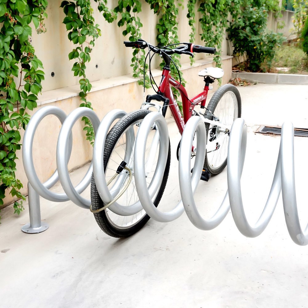 Spiral Bike Parking Rack 150 X 50 X 70 cm