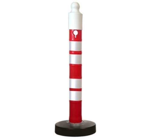 Delineator Post with Reflective Collar 11 x 120 cm