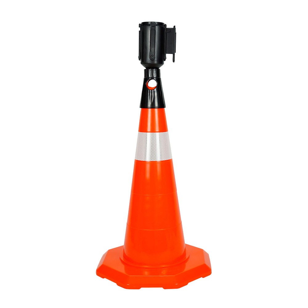 pvc-traffic-cone-with-reflective-collar-52 cm-7117 PVC Traffic Cone with Reflective Collar 52 cm