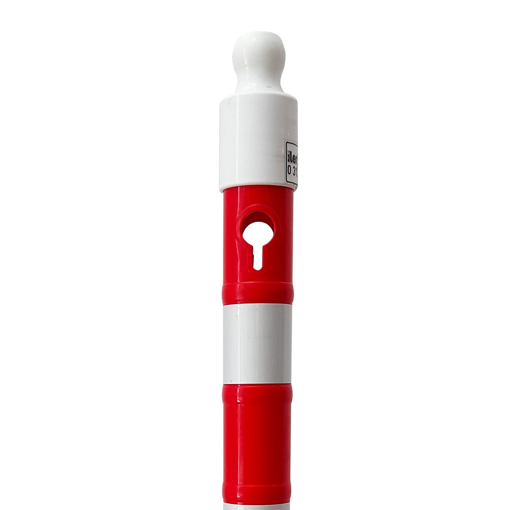 80-x-1100-mm-refl-7a-b8e Delineator Post with Reflector 8 x 110 cm-Red