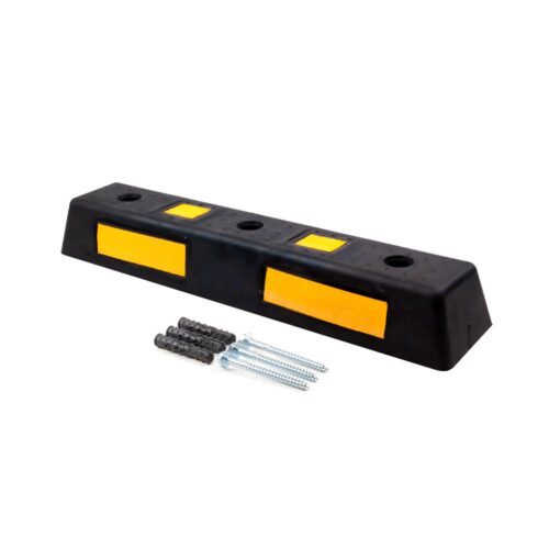 Rubber Parking Stop 74 x 15 x 10 cm