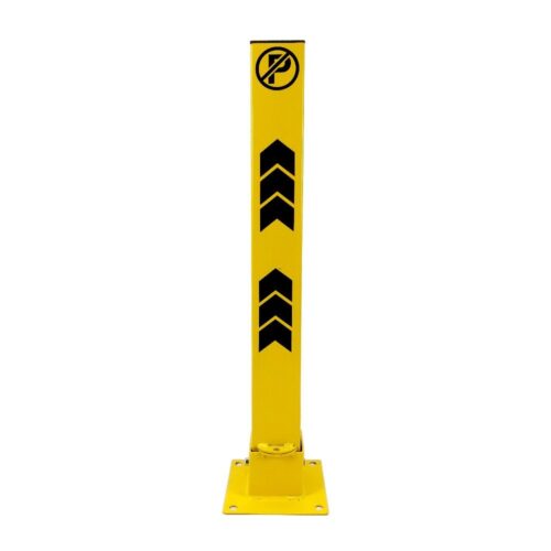 Foldable Parking Post with Padlock - 75 cm