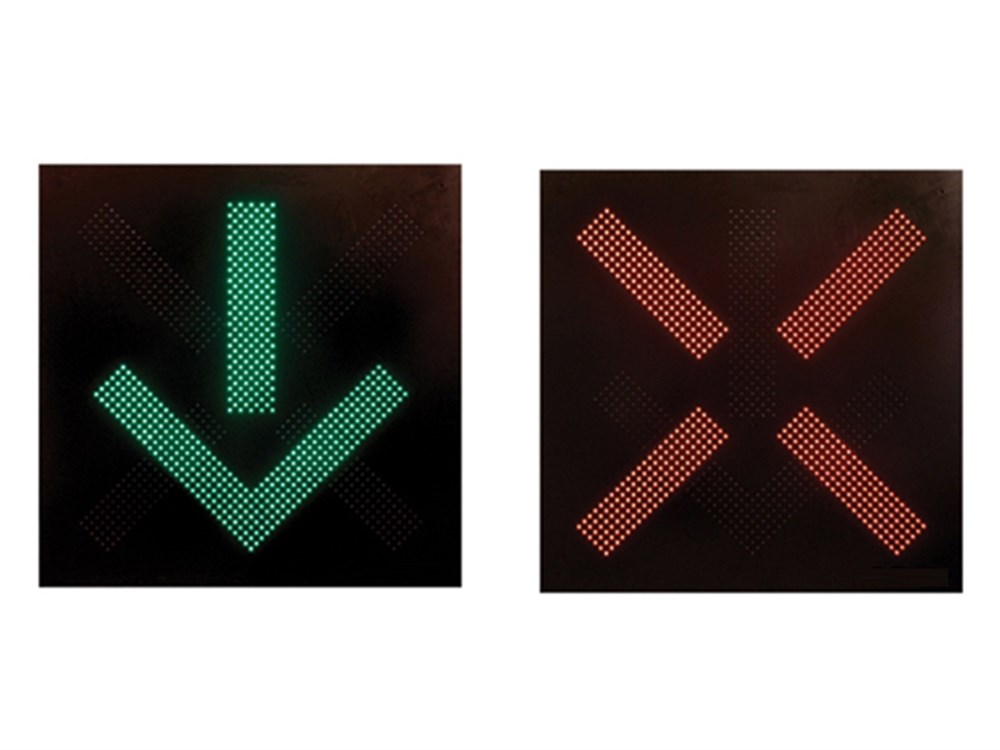 LED Lane Control Sign 100 x 100 cm