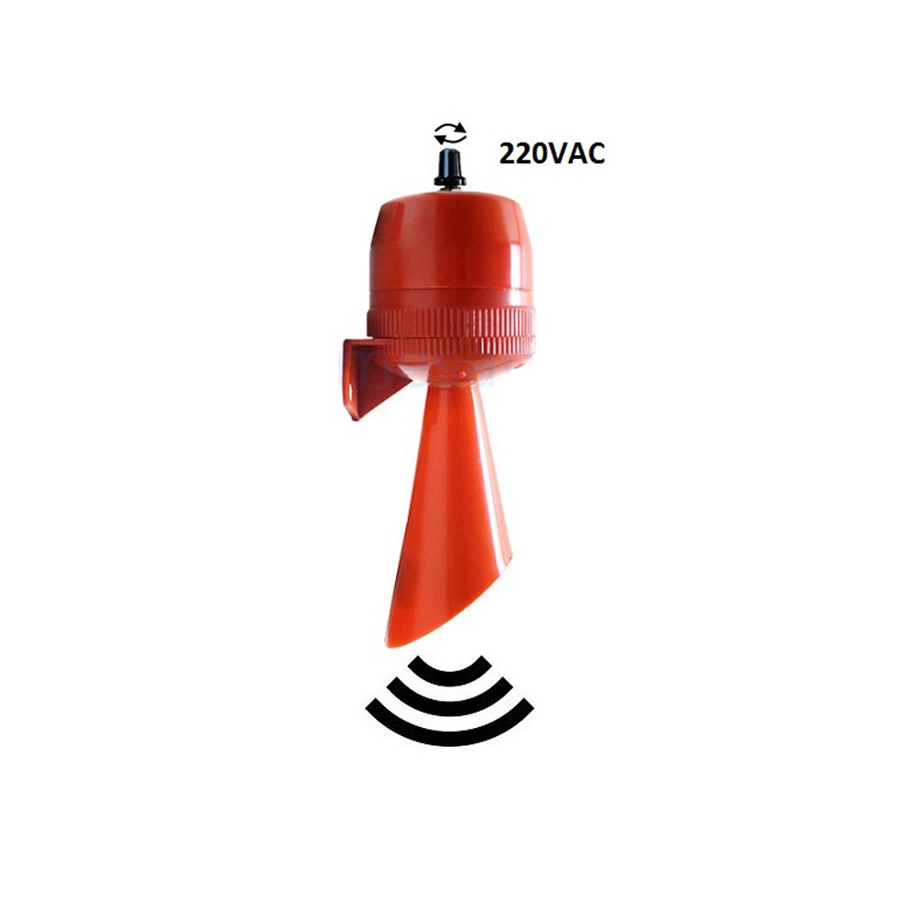 Volume Adjustable 2 Sound Siren