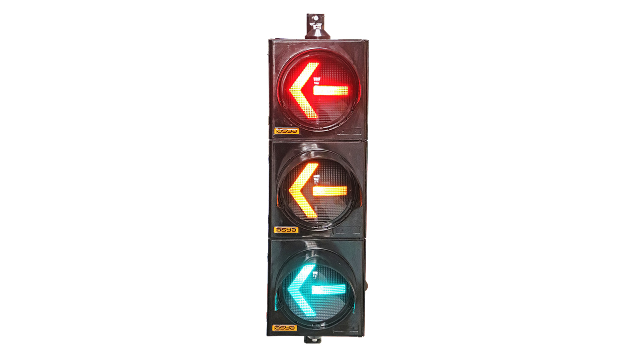 A-Series Power LED Traffic Light with Arrow Figure – 200 mm